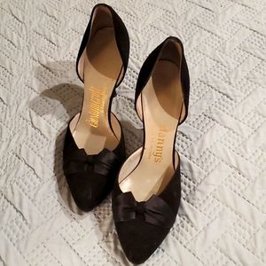 Hanny's Black spiked heels